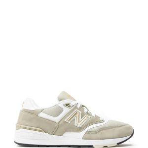 New Balance White 597 Sneakers for men