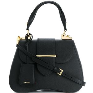 Prada シドニー ハンドバッグ M ブラック