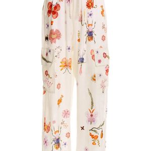 Agua Bendita White Seraphine Cargo Pants