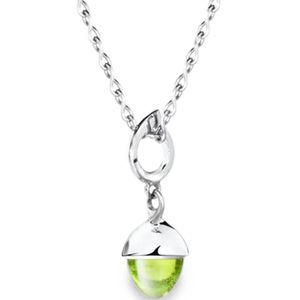 Tamara Comolli Metallic Mikado Flamenco Peridot Pendant
