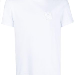 T-shirt con ricamo di Moncler in Bianco da Uomo