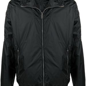 メンズ Emporio Armani ボンバージャケット ブラック