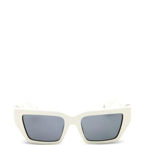 Roberto Cavalli White Logo-Detail Sunglasses