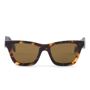 Prada Natural Logo Square-Frame Sunglasses