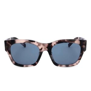 Givenchy Blue Tortoiseshell Square Sunglasses