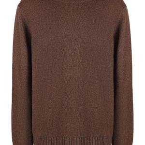 Malo Brown Cashmere Sweater for men