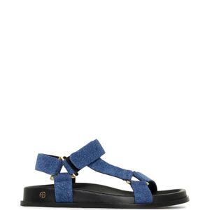 Anine Bing Blue Jess-Tone-Hardware Sandals