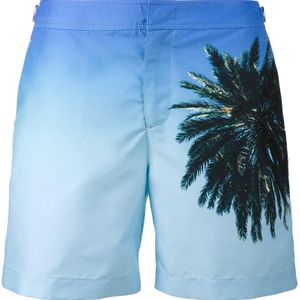 Orlebar Brown Blue Bulldog Palm Reacher Swim Shorts for men