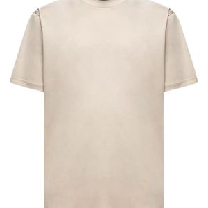 Salvatore Santoro Natural Crew-Neck Short-Sleeve T-Shirt for men
