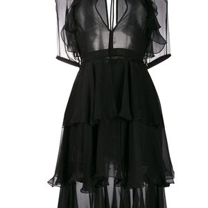 DSquared² ラッフル ドレス ブラック