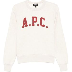 A.P.C. White Sweatshirt