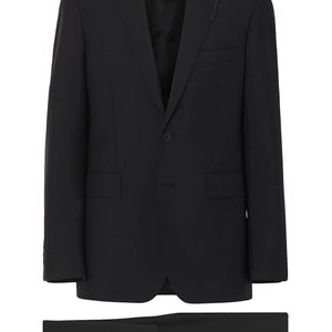 メンズ Burberry スリムフィット スーツ ブラック