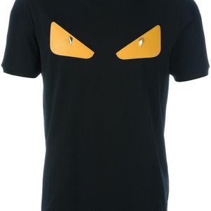 メンズ Fendi ブラック バッグ バグ T シャツ