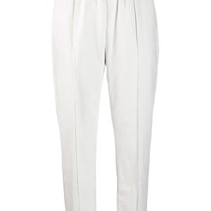 Pantalon fuselé crop Nude en coloris Blanc