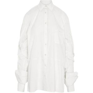 SRVC Studio White Sentinal Triple-Sleeve Shirt