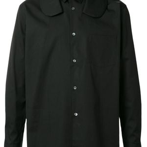 メンズ Comme des Garçons レイヤードカラーシャツ ブラック