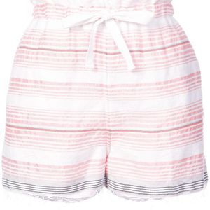 Lemlem Pink Tereza Drawstring Shorts