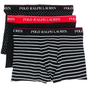 メンズ Polo Ralph Lauren ロゴ ボクサーパンツ ブラック