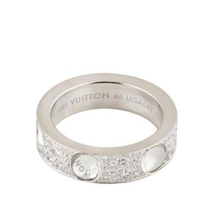 Louis Vuitton ダイヤモンド リング メタリック