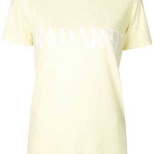 Rodarte Gelb T-Shirt mit "Radarte"-Print
