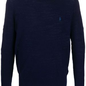 メンズ Polo Ralph Lauren ロゴ セーター ブルー