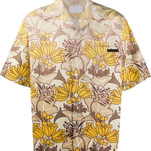 Prada Hemd mit Blumen-Print für Herren