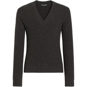 Dolce & Gabbana Black Pull En Laine Vierge for men