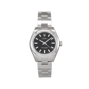 Rolex 2020 Ongedragen Oyster Perpetual Horloge in het Zwart