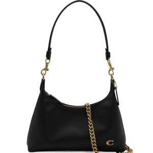 COACH Black Logo-Plaque Shoulder Bag