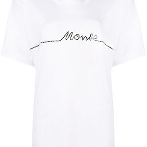 Monse プリントtシャツ ホワイト