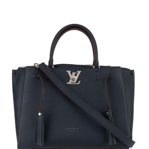 Louis Vuitton プレオウンド Lockmeto 2way ハンドバッグ ブルー