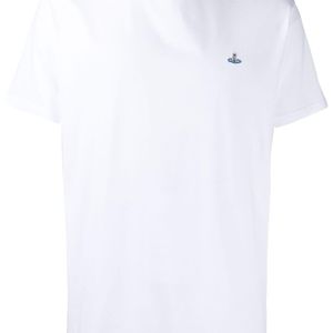 メンズ Vivienne Westwood ロゴ Tシャツ ホワイト