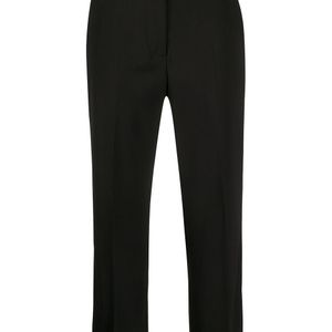 Pantalon de costume crop Stella McCartney en coloris Noir