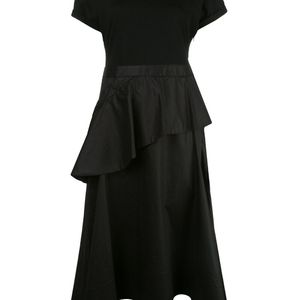 3.1 Phillip Lim ラッフルスカート ドレス ブラック