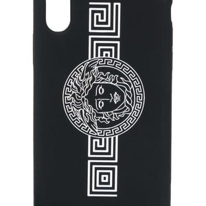 Versace Iphone X/xs Hoesje Met Medusa Logo in het Zwart voor heren