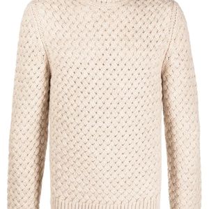 Lardini Natural Roll-Neck Pullover Jumper for men