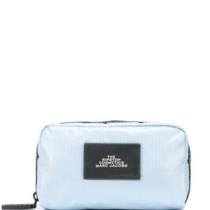 Pouch con zip Ripstop Cosmetic di Marc Jacobs in Blu