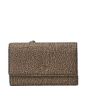 Borbonese Brown Medium Classica Flap Wallet