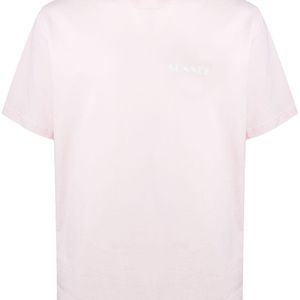 メンズ Sunnei ロゴ Tシャツ ピンク