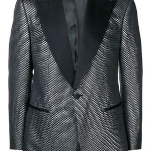 メンズ Dolce & Gabbana ジャカード ジャケット ブラック