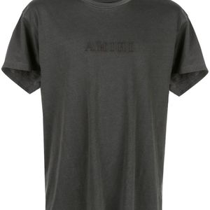 メンズ Amiri ロゴ Tシャツ ブラック