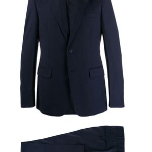メンズ Prada ツーピース スーツ ブルー