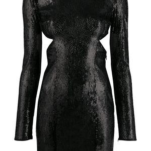 DSquared² スパンコール ドレス ブラック