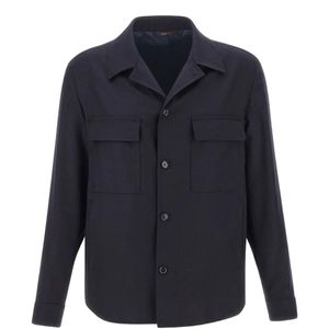 Briglia 1949 Blue John Shirt Jacket for men