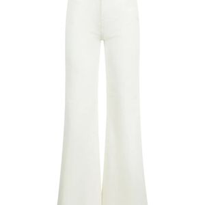 Nili Lotan White Edira Flared Jeans