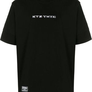メンズ KTZ ロゴ Tシャツ ブラック
