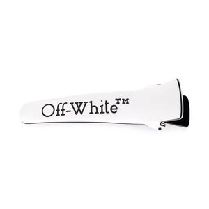 Off-White c/o Virgil Abloh バイカラー ヘアクリップ ホワイト