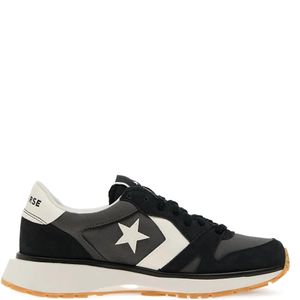Converse Black Star-Patch Sneakers
