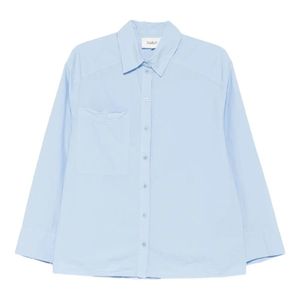 Ba&sh Blau Langärmeliges Hemd