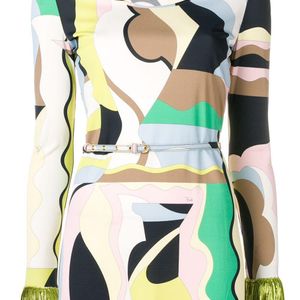 Emilio Pucci Vallauris プリント トップ イエロー